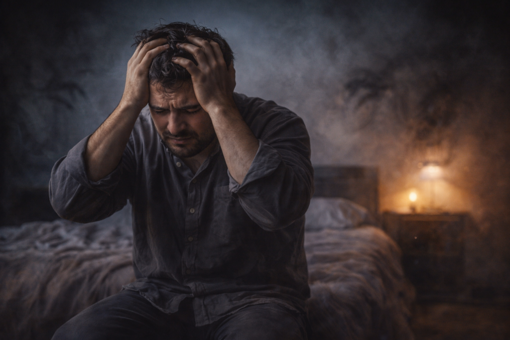 Effects of black magic and hidden spiritual attacks causing fear and mental distress