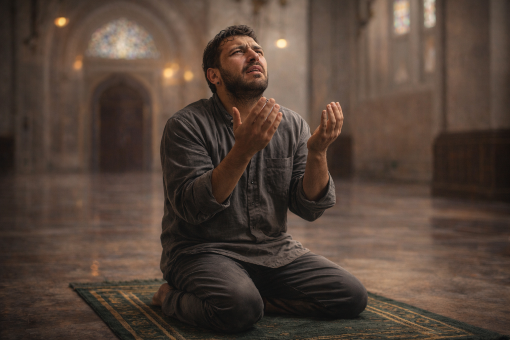 A man suffering from oppression, enemy pressure, and hidden spiritual attacks