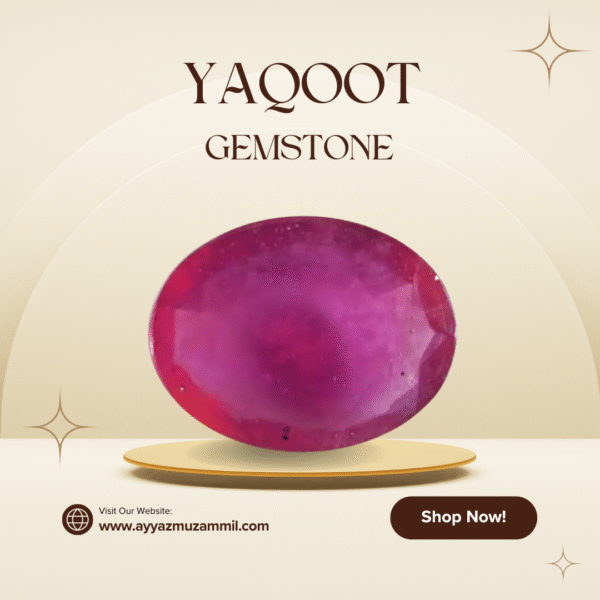 Yaqoot Gemstone Sharf-e-Mareekh