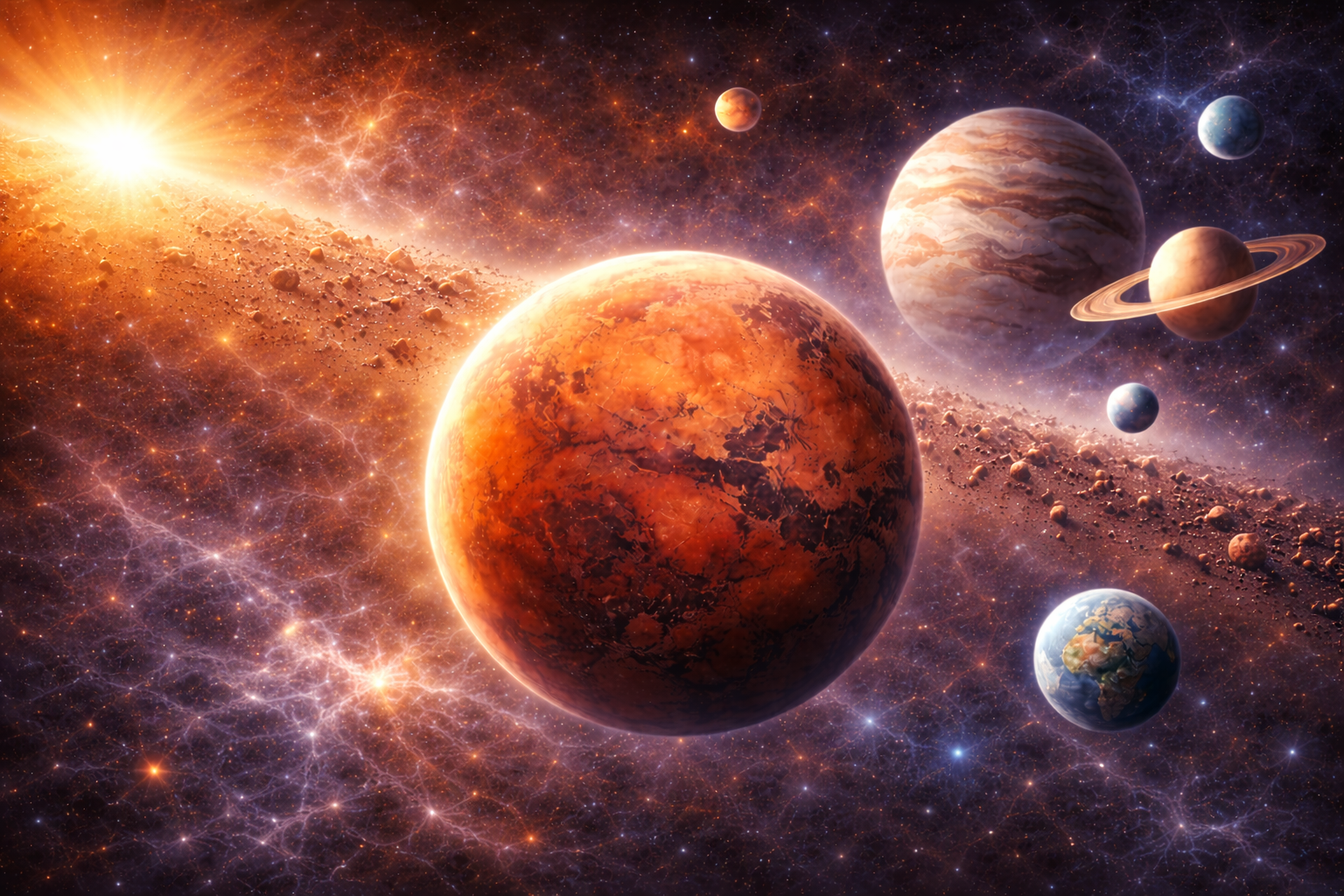 Mars exaltation talisman representing spiritual victory over enemies, oppression, and black magic